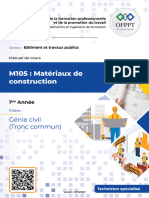 m105 Les Materiaux de Construction - Manuel de Cours (Version Nov 2021)