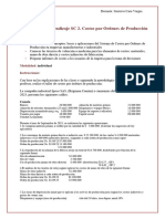 Actividad de Aprendizaje SC 2. Costos Por Ordenes de Producción