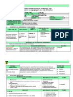 Homonimas Sesión Aprendizaje Comunicacion 5to - Iv Bimestre - Elim 2022