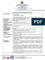 Domain I Project NEW Budget Proposal Training