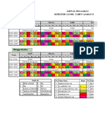 Jadwal Pelajaran PTMT SK