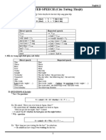 Reported Speech Lop 12