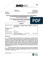 NCSR 9-InF.14 - Considerations On The Implementation Arrangement For Onboar