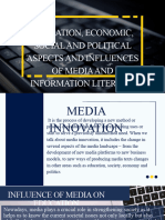 Education Economic Social and Political Aspects and Influences of Media and Information Literacy