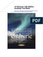 Physical Universe 13th Edition Krauskopf Test Bank