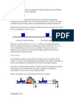 Leyes Del Movimiento de Newton