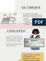 Cheque Exposicion