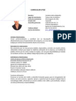 Curriculum Vitae Alejandra Zavaleta G.