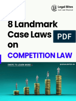 8 Landmark Case Laws On Competition Law-Legal Bites 2023