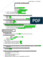 Activités Du DPT Insp Corr 15-10-2023