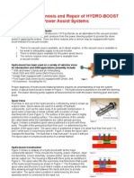 Operation, Diagnosis and Repair of HYDRO-BOOST