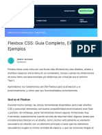 Flexbox CSS - Guia Completo, Elementos y Ejemplos