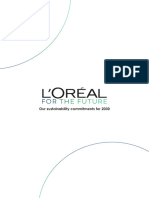 Our Sustainability Commitment For 2030 - L'Oréal For The Future