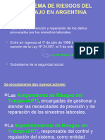 El Sistema de Riesgos Del Trabajo en Argentina