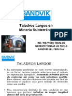 Taladros Largos en