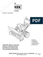 Craftsman c459 52833 User Manual