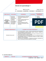 Sesión de Aprendizaje 1 - SEGMENTOS