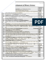 INformation and Library Science MCQs For BPSC