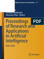 Proceedings of Research and Applications in Artificial Intelligence