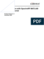 Co-Simulation With SpectreRF Matlab Simulink Tutorial