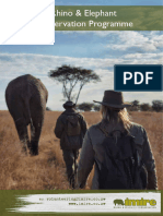 Imire Rhino Conservation Brochure 2022