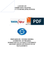 Distribution Channels in Direct To Home (DTH) System - Nitesh