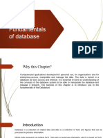 Unit 9 Fundamentals of Database