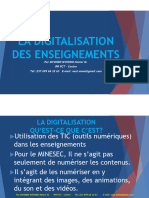 La Digitalisation