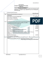 Final Account Manufacturing Entries