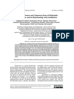 Review of Known and Unknown Facts of Klebsiella Pneumoniae and Its Relationship With Antibiotics