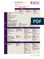 BEDECB Students Starting in Semester 1 2023 or Later Course Map 2023