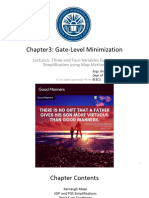 Lecture1 Chapter3 - Introduction To Map Method, Function Simplification Using Three and Four-Variable Map