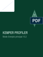 KEMPER PROFILER Mode Dâ Emploi Principal 10.2