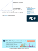 Vibration Analysis of Functionally Graded Microbeams With A Moving Mass Based On Timoshenko Beam Theory