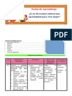 4° Sesión Día 1 PS Es La Diversidad Cultural Una Oportunidad para Vivir Mejor