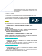 Estate Taxation Report