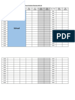 Y11 Mocks Timetable