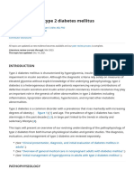 Pathogenesis of Type 2 Diabetes Mellitus - UpToDate