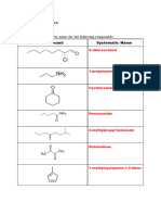 Organic Chem Ex