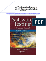 Software Testing A Craftsman S Approach 4th Jorgensen Solution Manual