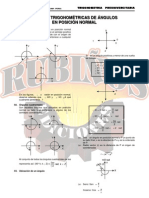 Razones Trigonometric As de Angulos en Posicion Normal