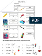 2ND Grade-Exam Guide