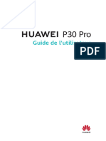 HUAWEI P30 Pro Guide de L - x27 Utilisateur - (VOG-L29&L09, EMUI 12.0 - 01, FR)