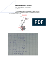 Examen Final Mecanica Vectorial