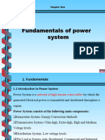 CHAP 1, Lecture 1-A Fundamental's of Power System