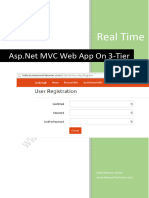 Real Time ASP Net MVC Web App On 3 Tier