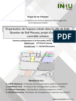 Organisation de L'espace Urbain Dans La Ville de Salé: Quartier de Sidi Moussa, Projet D'une Nouvelle Centralité Urbaine.