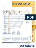 Potain Topkit MD285B