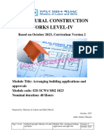 TTLM 02. Arranging Building Applications and Approvals