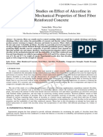 Experimental Studies On Effect of Alccofine in Workability and Mechanical Properties of Steel Fiber Reinforced Concrete